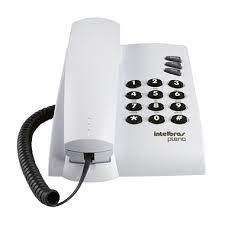 Intelbras PLENO Teléfono Alámbrico, Color Blanco